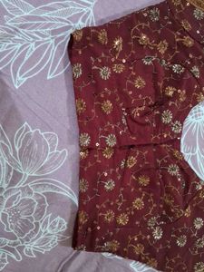 Front Open Designed Blouse