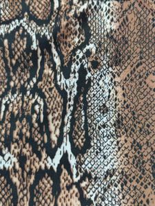 Snake Print Pattern Top