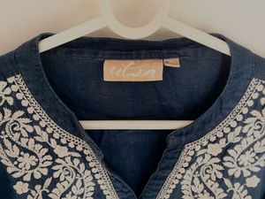 UTSA blue kurta