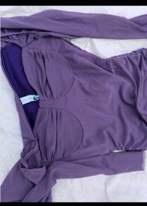 Elegant Purple Maxi Dress