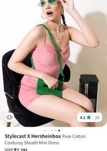 Pink Mini Dress