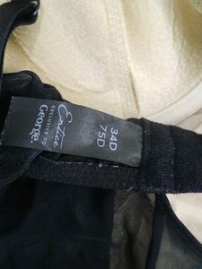 (1127)Black &amp; Beige Lace Lingerie