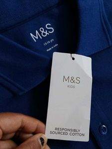M&amp;S Men&#39;s Royal Blue Tshirt