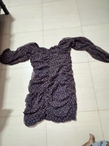 Floral Print Mini Dress