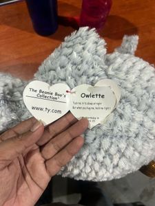 Ty Beanie Boos OWLETTE the owl 17 inch LARGE 40cm