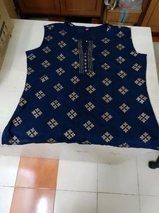 Blue Designer Top With Unique Style