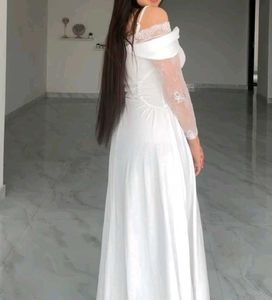 Savana White Lace Princess Dress