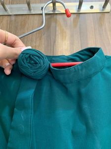 Dark Green Kids Jumpsuit