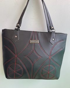 JIMMYY CHOOO Inspired Faux Leather Tote Bag