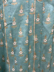 Women Flare Long Gown With Gotta Patti Work