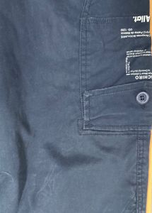 Navy Blue Cargo Pants