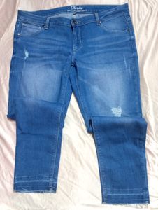 Denim Blue Slim Fit Jeans (Women)