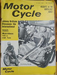 Motor Cycle Magazine - July 15, 1965