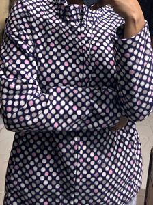 Polka Dot Cozy Jacket