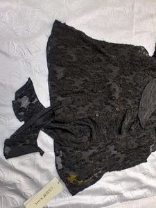 Y2k Ruffled Textured Shirt 🖤