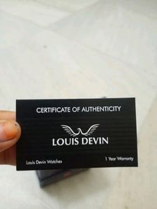 Rose Gold Louis Devin Watch