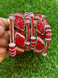 Red Bangles Set