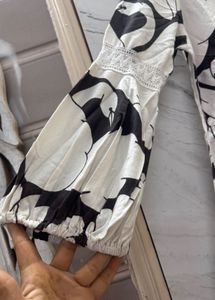 Black And White Dress