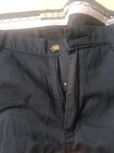 Blue And Black Shorts For Men