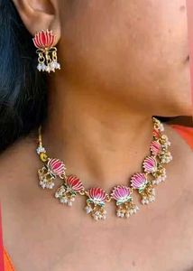 Lotus Jewelry Set