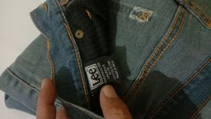 Lee Used Jeans Size 30 Waist. Slight Rust.