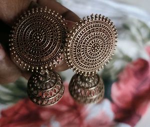 Boho Jhumka Earrings