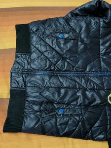 Men Stylish Black puffer Jacket