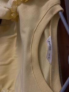 Yellow Puff Sleeve Top