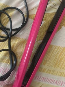 Pink Hair Straightener