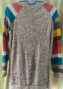 Striped Sleeve Top