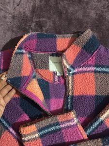 Colorful Plaid Pullover