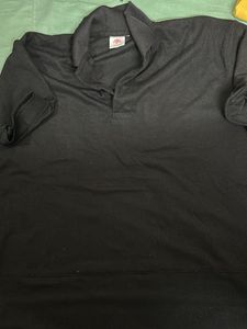 Black Polo T-Shirt