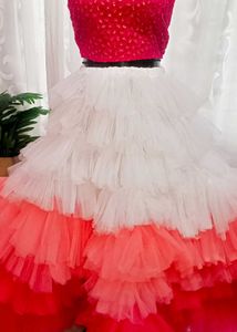 Luxury Tulle Layered Top skirt
