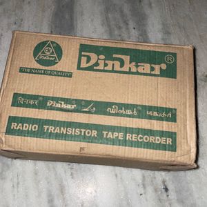 Vintage Dinkar Radio with Original Leather Cover