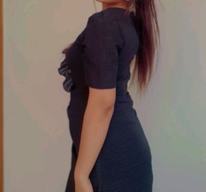 Black Sheer Dress