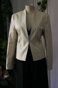 Park Avenue Striped Blazer