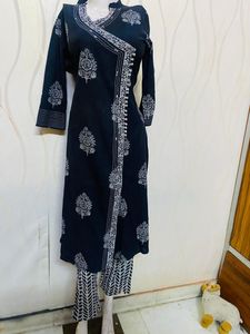 3 Pece Black Color Cotton Set
