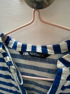 zara Striped Long Sleeve Shirt
