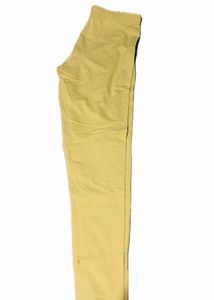Yellow Casual Pants