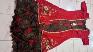 Elegant Floral Print Suit