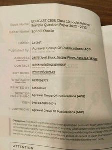 EduCart Social Science CBSE 10