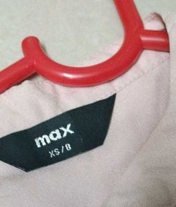 Pink 3/4 Sleeve Button-Down