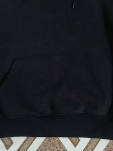 Black double line Hoodie