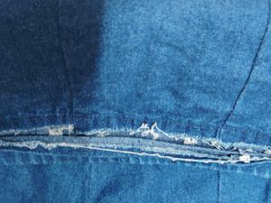 Denim Blue Flared Jeans