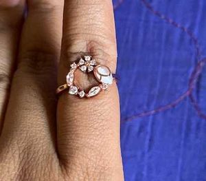 giva 925 silver Rose Gold color Wreath Ring