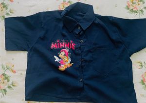 Disney Minnie Mouse Button-Down