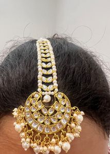 Combo Set Of Golden And Silver Maang Tika