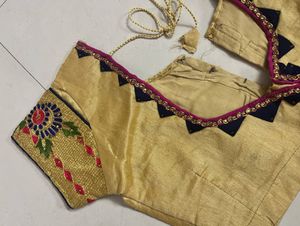 Elegant Green Embroidered Saree