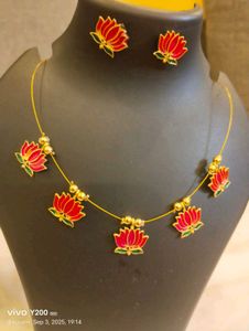 Necklace And Earrings