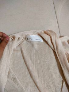 Elegant Cream Cardigan
